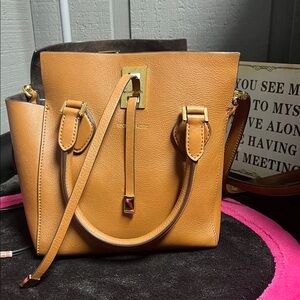 Michael Kors Brown Leather Tote